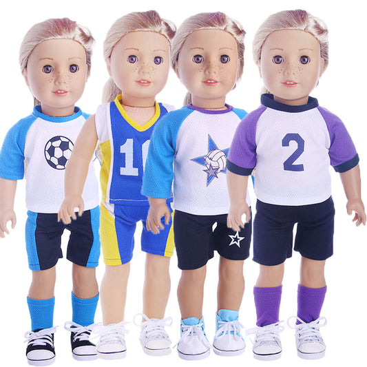 American Girl Doll Football Uniforms - FREE SHIPPING