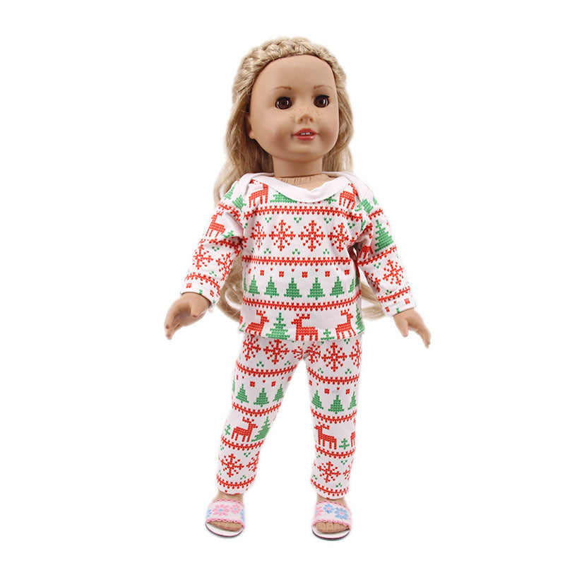 18 in Doll Christmas Holiday Outfit fits American Girl Dolls