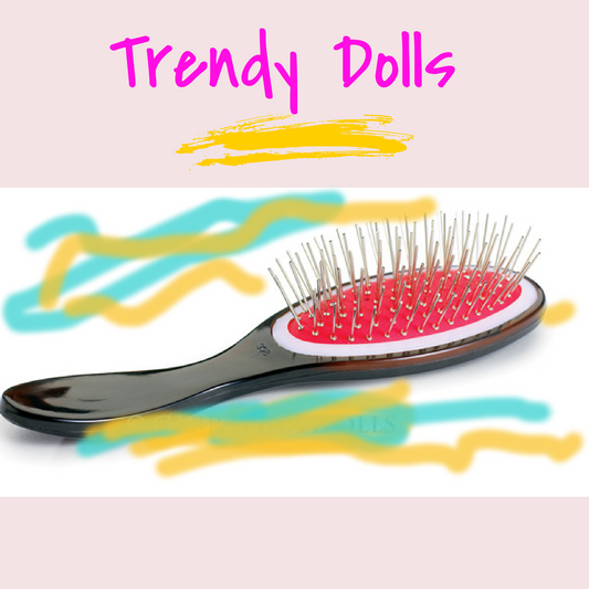 Doll Wire Brush | Doll Hairbrush | Trendy Dolls