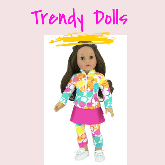 1 8 inDoll Athletic Outfit | American Girl Doll Athletic Outfit | Trendy Dolls
