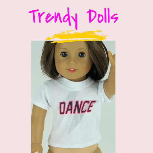 18 inch Doll Dance Tee | Our Generation Doll Dance Tee | Trendy Dolls