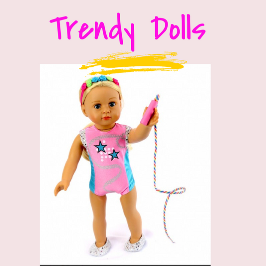 Our Generation Gymnastic Outfit with Doll Jumprope | Trendy Dolls