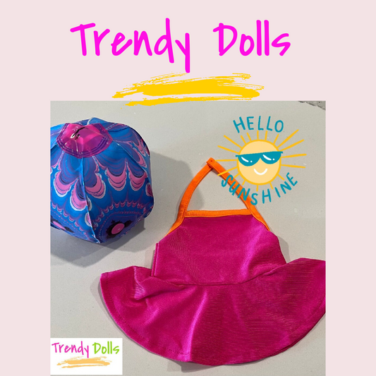 18 in Doll Swimsuit and Beach Ball | Trendy Dolls
