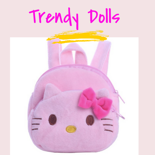 18 inch Doll Bunny Back Pack | 18 in Doll Back Pack | Trendy Dolls