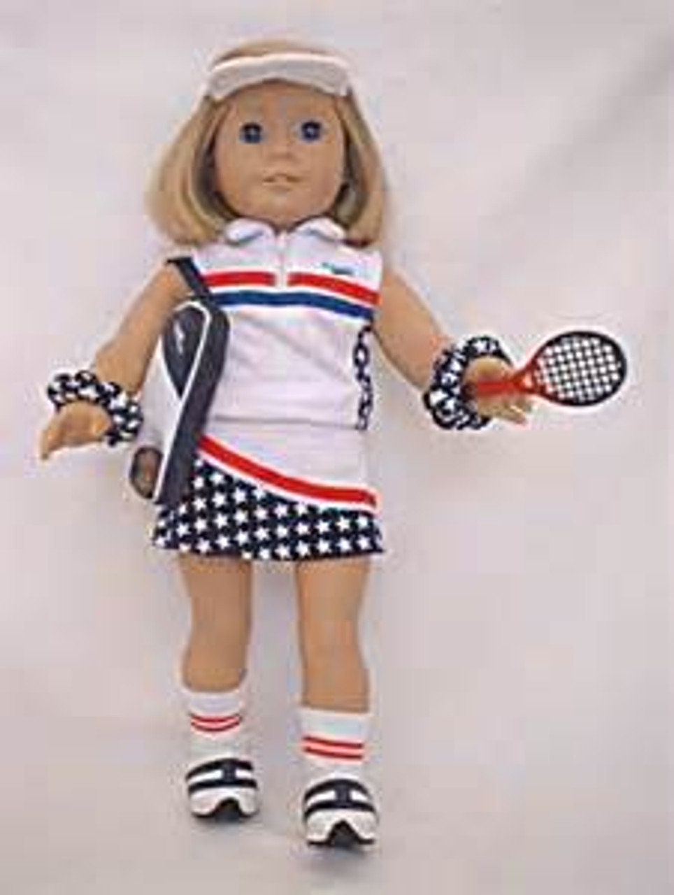 Tennis Uniform for 18 inch American Girl Dolls