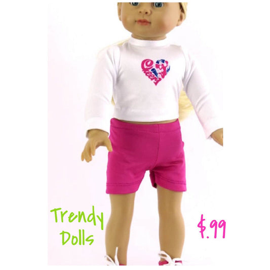 Dolls 18 in Cheer Uniform | Doll Cheerleader Outfits | Trendy Dolls