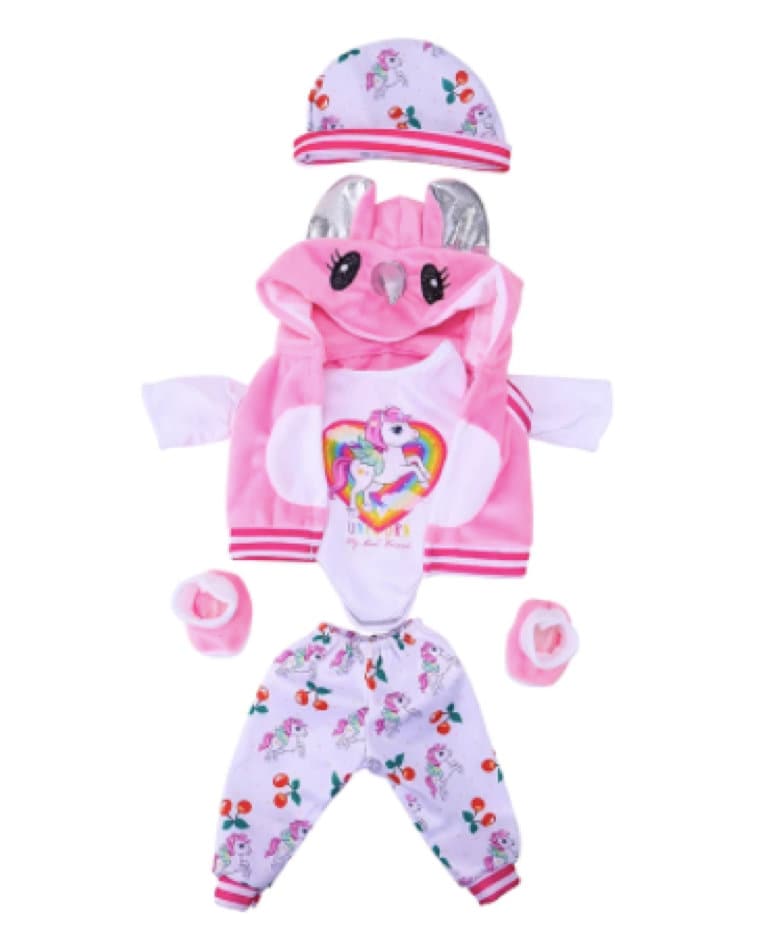 Cherry Unicorn Outfit | Baby Unicorn Outfit | Trendy Dolls