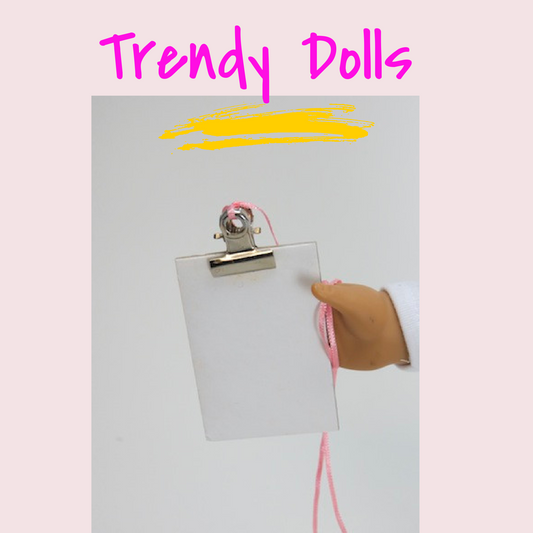 18 in Doll Accessories | Doll Clipboard | Trendy Dolls