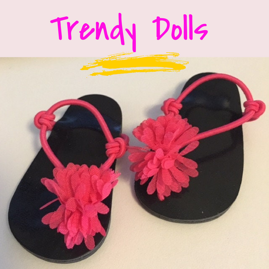 American Girl Doll Sandals | Trendy Dolls