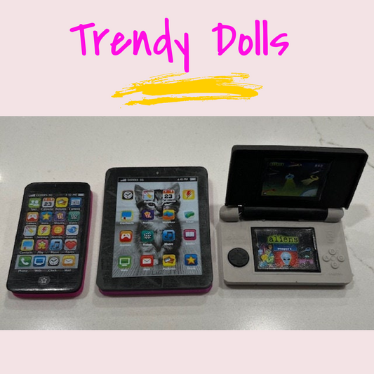 Doll iPhone | Doll Gameboy | Doll iPad | Trendy Dolls