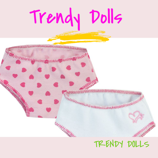 18 in Doll Underwear | Doll Panties | Trendy Dolls